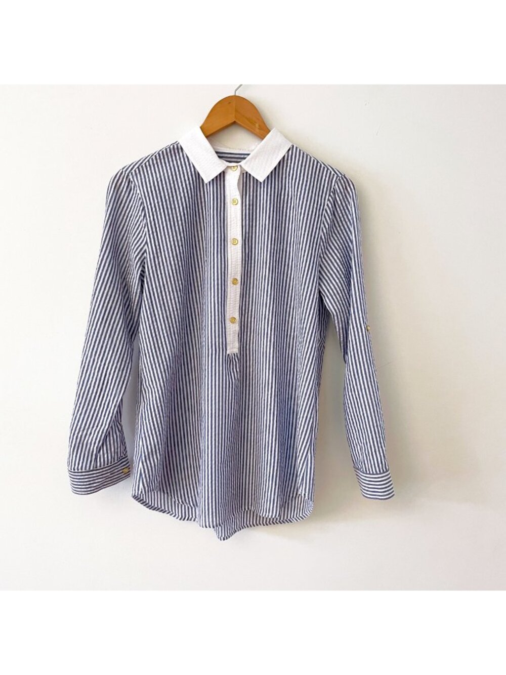 Duffield Lane Seersucker Print Tunic, Size Small